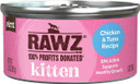Rawz Natural Premium Kitten Pate Canned Cat Wet Food -12 Pack Cans Variety Flavor Bundle Pack -4 Flavors - (Salmon, Chicken, Tuna, Beef) With Hotspot Pets Can Lid - (2.8 Oz Cans) Rawz Natural Premium Kitten Pate Canned Cat Wet Food -12 Pack Cans Variety Flavor Bundle Pack -4 Flavors - (Salmon, Chicken, Tuna, Beef) With Hotspot Pets Can Lid - (2.8 Oz Cans)