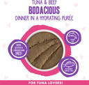 Weruva B.F.F. Play - Best Feline Friend Patã£Â© Lovers, Aw Yeah!, Tuna & Beef Bodacious With Tuna & Beef, 5.5Oz Can (Pack Of 8)