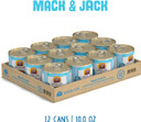 Weruva Classic Cat Food, Mack & Jack With Mackerel & Grilled Skipjack In Gravy, 10Oz Can (Pack Of 12)
