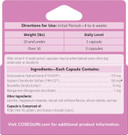 Nutramax Laboratories Cosequinã¢Â® For Cats Maximum Strength Plus Boswellia Capsules - Professional Line,Beige,60 Count (Pack Of 1)