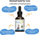 Pet Wellbeing Hairball Gold For Cats - Vet-Formulated - Eases Passage Of Hairballs Through Digestive Tract - No Mineral Oil, All-Natural Lubrication - 2 Oz (59 Ml) Pet Wellbeing Hairball Gold For Cats - Vet-Formulated - Eases Passage Of Hairballs Through Digestive Tract - No Mineral Oil, All-Natural Lubrication - 2 Oz (59 Ml)