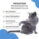 Pet Wellbeing Hairball Gold For Cats - Vet-Formulated - Eases Passage Of Hairballs Through Digestive Tract - No Mineral Oil, All-Natural Lubrication - 2 Oz (59 Ml) Pet Wellbeing Hairball Gold For Cats - Vet-Formulated - Eases Passage Of Hairballs Through Digestive Tract - No Mineral Oil, All-Natural Lubrication - 2 Oz (59 Ml)