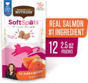 Rachael Ray Nutrish Soft Spots Cat Treats, Salmon, 2.5 Ounce (Pack Of 12)