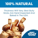 Best Bully Sticks 6 Inch Jumbo Bully Sticks For Large Dogs - 100% Natural, Grass-Fed Beef - Single Ingredient Grain And Rawhide Free Bully Stick Dog Chews | 12 Pack