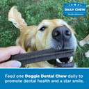 Best Bully Sticks All-Natural Doggie Dental Chews - Star Shaped Beefy Dental Chews - Limited Ingredient, Collagen, Real Beef, 100% Digestible - Promotes Dental Hygiene And Health - 6 Pack