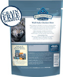 Blue Buffalo Wilderness Trail Treats Wild Bites Dog Treats, Grain-Free And High-Protein Soft-Moist Dog Treats Made With Natural Ingredients, Chicken Recipe, 4-Oz. Bag