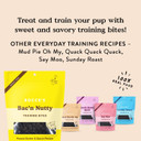 Bocce'S Bakery Bac'N Nutty Training Treats For Dogs, Wheat-Free Dog Treats, Made With Real Ingredients, Baked In The Usa, All-Natural & Low Calorie Training Bites, Pb & Bacon Recipe, 6 Oz