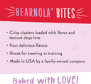 Charlee Bear Bearnola Bites Dog Treats, Cranberry Cobbler Flavor, 8Oz