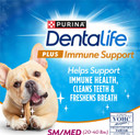 Dentalife Purina Plus Immune Support Chicken, Apple And Blueberry Flavor Small/Medium Dog Dental Chews - (Pack Of 3) 19 Ct. Pouches