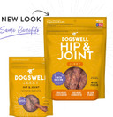 Dogswell Jerky Hip And Joint Dog Treats Grain Free Made In Usa Only, Glucosamine And Chondroitin, 10 Oz Duck (842194)
