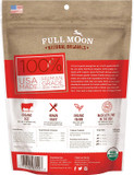 Full Moon Natural Organics Grass Fed Beef Jerky Healthy All Natural Dog Treats Human Grade 28 Oz
