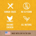 Full Moon Usda Organic Chicken Jerky Healthy All Natural Dog Treats Human Grade 32 Oz