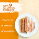 Jungle Calling Dog Treats, Chicken Jerky Dog Treats, High Protein Grain Free Rawhide Free Dog Chews, Slow Roasted Chicken Fillets For Dogs, 10.6 Oz