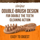 Merrick Fresh Kisses Natural Dental Chews, Treats Infused With Pumpkin And Cinnamon For Small Dogs 15-25 Lbs - 8.8 Oz. Pouch