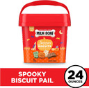 Milk-Bone Limited Edition Halloween Spooky Biscuit Dog Treats, 24 Ounce Pail
