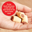 Milk-Bone Marosnacks Dog Treats, Beef, 40 Ounce With Real Bone Marrow And Calcium
