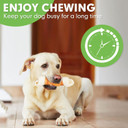 Mon2Sun Dog Treats 6.5" Rawhide Bones Chicken Wrapped Knotted Bones Dog Chews, Long Lasting Beefhide Treats For Medium And Large Dogs, Dental Health And Teeth Cleaning