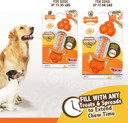 Nylabone Strong Chew Sneaky Snacker Treat Toy For Dogs, Interactive Dog Enrichment Chew Toys, Bacon Flavor, Medium/Wolf - Up To 35 Lbs. (1 Count)