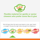 Nylabone Flexi Chew Chill & Chew Toy For Dogs With Treat Pockets Chicken Flavor, Medium/Wolf - Up To 35 Lbs. (1 Count)