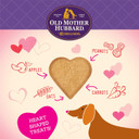 Old Mother Hubbard Natural Crunchy Dog Biscuits, Oven-Baked Healthy Treats For Dogs, Limited-Edition Holiday-Inspired Shapes (Peanut Butter - Valentine'S Day, 6-Ounce Bag)