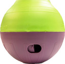 Starmark Bob-A-Lot Interactive Dog Pet Toy, Large, Yellow/Green/Purple