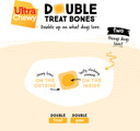 Ultra Chewy Double Treat Bones: Long-Lasting Dog Treats Made In Usa For Large And Small Breeds, Highly Digestible, Ideal For Aggressive Chewers (Chicken, 2 Value Packs)