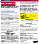 K9 Advantix Ii Xl Dog Vet-Recommended Flea, Tick & Mosquito Treatment & Prevention | Dogs Over 55 Lbs. | 2-Mo Supply