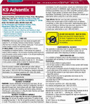 K9 Advantix Ii Medium Dog Vet-Recommended Flea, Tick & Mosquito Treatment & Prevention | Dogs 11-20 Lbs. | 4-Mo Supply