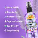 Bodhi Dog Waterless Shampoo | Natural Dry Shampoo For Dogs Or Cats | Neutralizes Pet Odor | No Rinse Required | Made With Natural Extracts | Vet Approved- Made In Usa (Lavender, 8 Fl Oz)