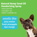 Hempz Petz, Dog Cologne, Sweet Pineapple & Honey Melon Herbal Deodorizing Spray, 8.5 Oz