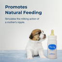 Pet-Ag Nursing Kit - 2 Oz, Pack Of 2 - Promotes The Natural Feeding Of Liquids To Baby Animals - Each Kit Includes 2 Oz. Bottle With Cap, 5 Nipples & Cleaning Brush