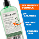 Wahl Usa Deodorizing & Refreshing Pet Deodorant For Dogs - Eucalyptus & Spearmint Scent To Refresh The Skin And Coat - Model 820011A