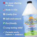 Bodhi Dog New Bitter 2 In 1 No Chew & Hot Spot Spray | Natural Anti-Chew Remedy Better Than Bitter Apple | Safe On Skin, Wounds And Most Surfaces | Made In Usa (128 Fl Oz)