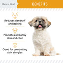 Norwegian Salmon Oil For Dogs - 8 Oz Of Fish Oil For Dogs Skin And Coat - Contains Omega 3 Fatty Acids - Made In The Usa
