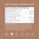 Cymbiotika Dog Allergy And Immunity Supplement, Skin, Coat Health And Immune Support For Pet, Includes Omega Rich Wild Alaskan Salmon Oil, Supplements For Dogs, Salmon & Honey Flavor, 50 Chews