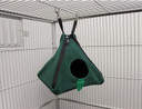 Exotic Nutrition Jungle Pyramid (Green) - Hammock For Sugar Gliders, Hedgehogs, Chinchillas, Rats, Ferrets, Guinea Pigs, Rabbits, Hamsters, Squirrels, Parrots, Birds