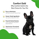 Pet Wellbeing Comfort Gold For Dogs - Natural Pain Relief For Canines - 2 Oz (59Ml)