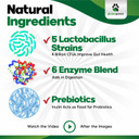 Probiotics For Dogs Digestive Health - Dog Probiotics And Digestive Enzymes - Allergy Relief For Dogs - Probiotic For Dogs Gut Health - Puppy Probiotic Tummy Treats - 120 Dog Probiotic Chews