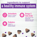 Wellness Peanut Butter & Apple Flavored Soft Chews Multi-Benefit Supplements For Dogs, 45 Count