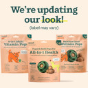 Woof Pupsicle Refill Pops For All-In-1 Health - Long-Lasting Multivitamin Refills For The Pupsicle Toy - With Vitamins A, B, D, Iron, Magnesium, And Fiber - Large Pops - 7 Count