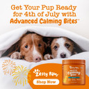 Zesty Paws Calming Chews For Dogs Composure & Relaxation For Everyday Stress & Separation Advanced Melatonin 90 Count