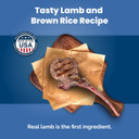 Blue Buffalo Life Protection Formula Adult Dry Dog Food, Helps Build And Maintain Strong Muscles, Made With Natural Ingredients, Lamb & Brown Rice Recipe, 15-Lb. Bag