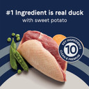 Canidae Pure Real Duck & Sweet Potato Recipe Adult Dry Dog 22 Lb