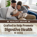 Merrick Gut Health Recipe, Healthy Grains Natural Chicken And Rice Dry Dog Food With Yogurt-Infused Clusters - 4 Lb. Bag