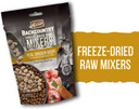 Merrick Backcountry Freeze-Dried Raw Dry Dog Food Mixers Real Chicken Recipe - 5.5 Oz. Bag