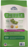 Natural Balance Limited Ingredient Small Breed Adult Dry Dog Food With Vegan Plant Based Protein And Healthy Grains, Vegetarian Recipe, 4 Pound (Pack Of 1)