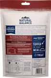 Natural Balance Limited Ingredient Adult Dry Dog Food with Healthy Grains, Beef & Brown Rice Recipe, 4 lb