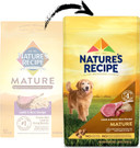 Natures Recipe Mature Lamb & Brown Rice Recipe Dry Dog Food, 4 Lb. Bag