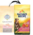 Natures Recipe Grain Free Salmon, Sweet Potato & Pumpkin Recipe Dry Dog Food, 4 Lb. Bag