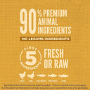 Orijen Amazing Grains Puppy Dry Dog Food, High Protein Dog Food For Puppies, Fresh Or Raw Ingredients, 4Lb